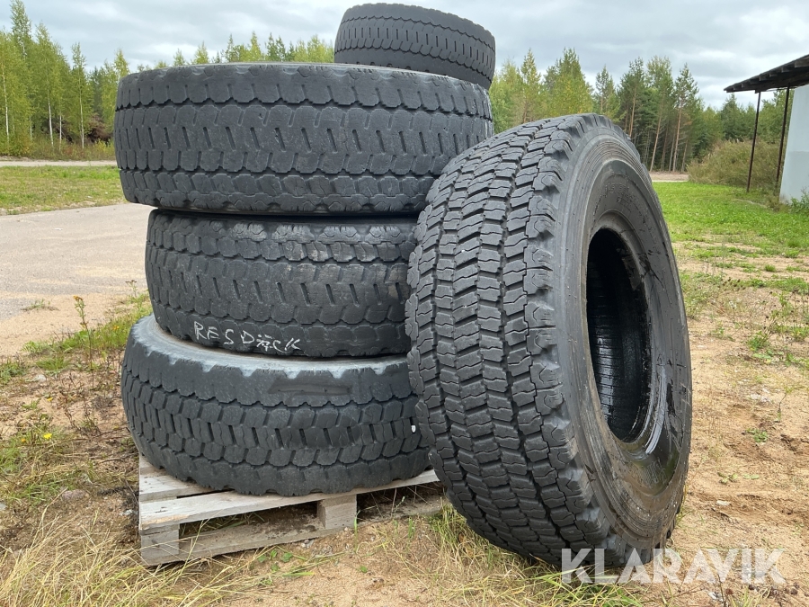 Entreprenaddäck Bridgestone 17.5-25 6st