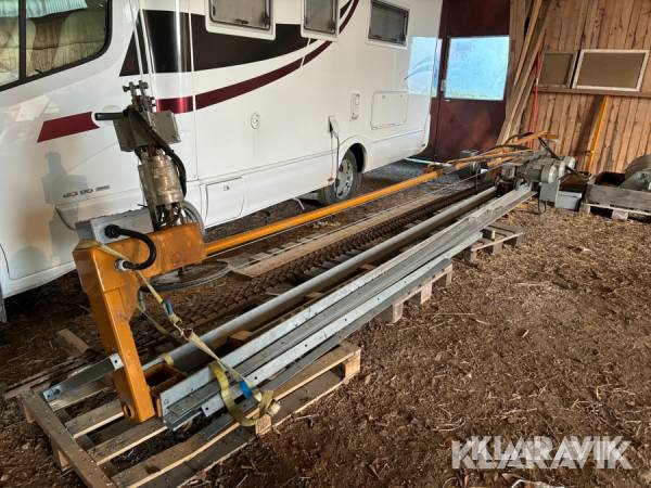 Omrörningssystem till torksilo GSI för montering på torksilo. Räls , spridare 3 skruvar