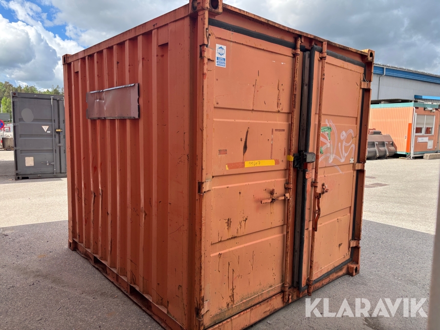 Container 10 ft Containerpoolen C10 isolerad