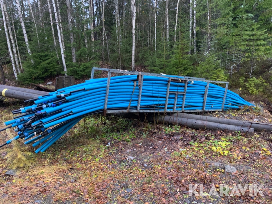 Isolerad vattenslang 32mm med korg