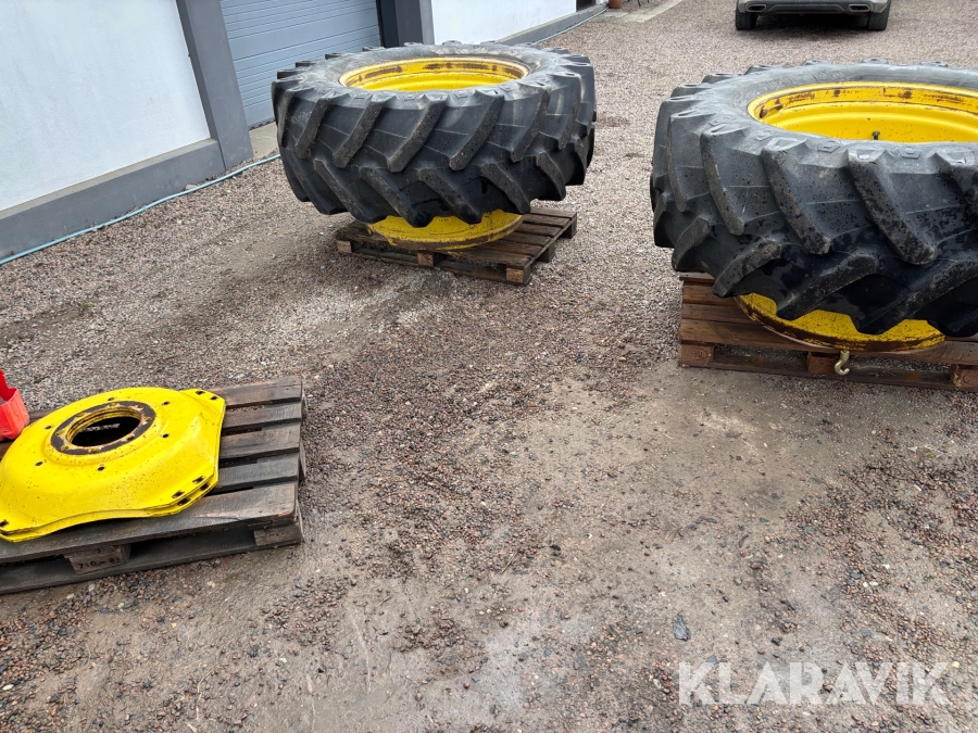 Dubbelmontage Pirelli TM 700 580/70-R38 - 2 st