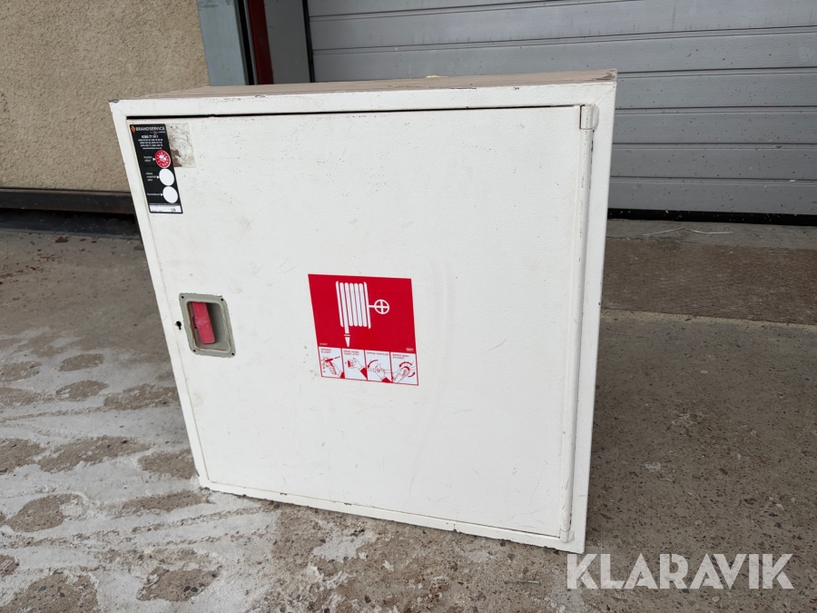 Brandpostskåp NOHA med slang 20 m