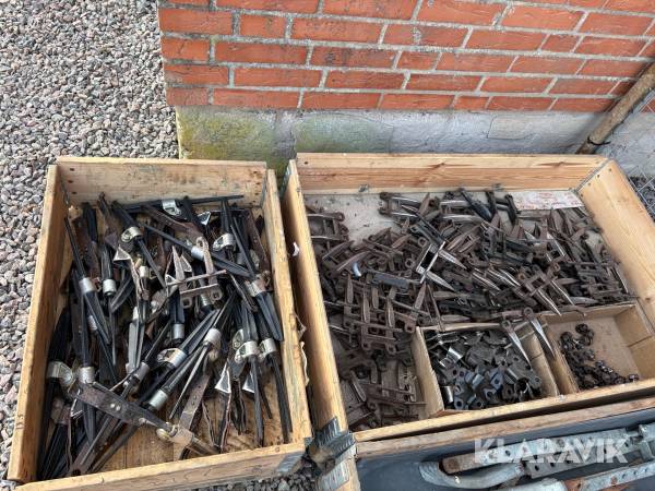 Flexifingrar och fingrar till skärbord Macdon till 40 foot