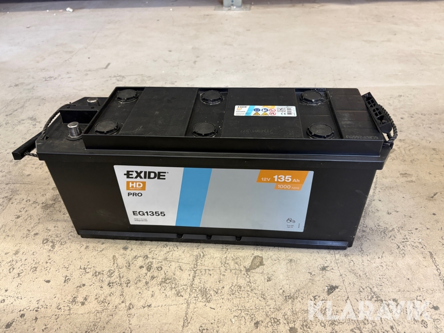 Startbatteri Exide HD pro EG 1355