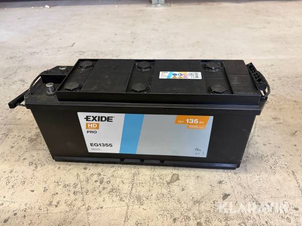 Startbatteri Exide HD pro EG 1355
