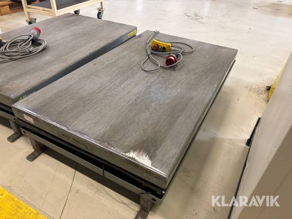 Lyftbord Marco 1000kg