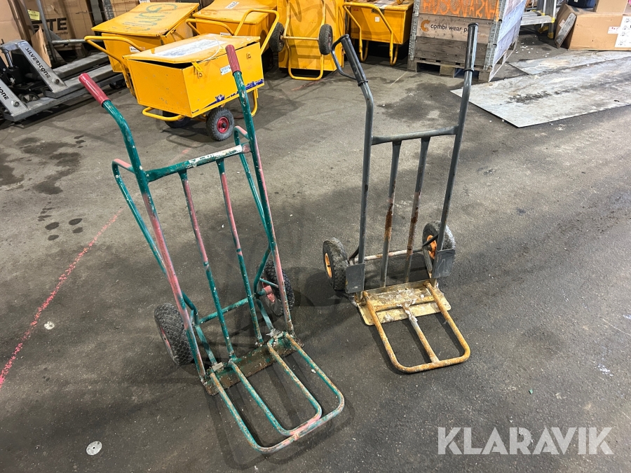 Säckkärror 2 st