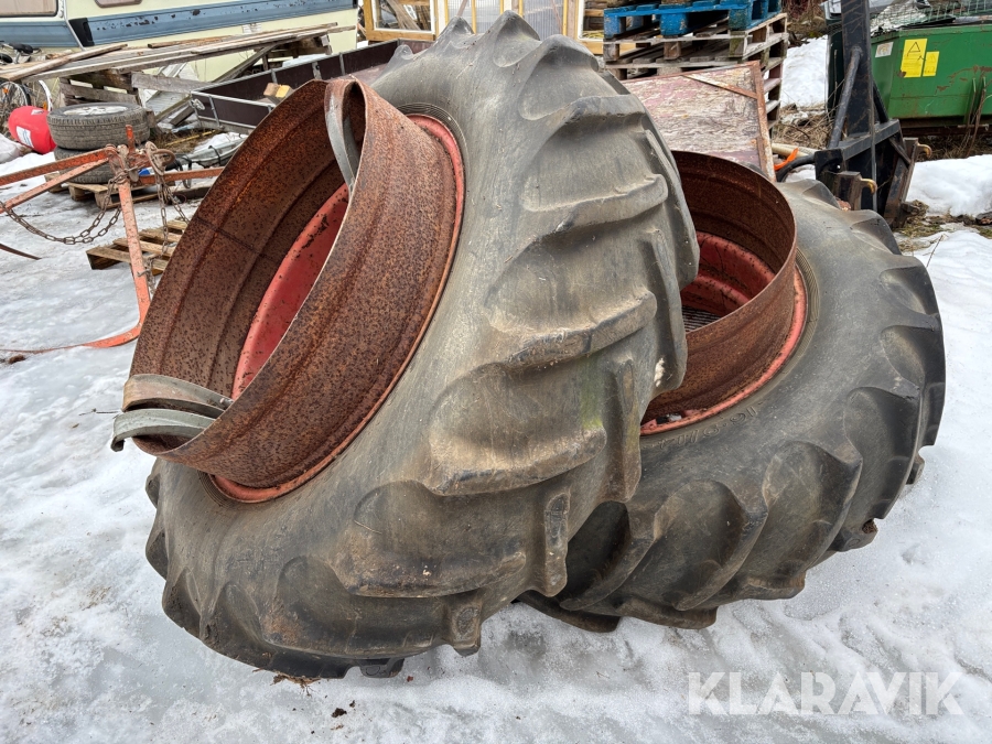 Dubbelmontage Dunlop RT 40 16.9/14-34 2st