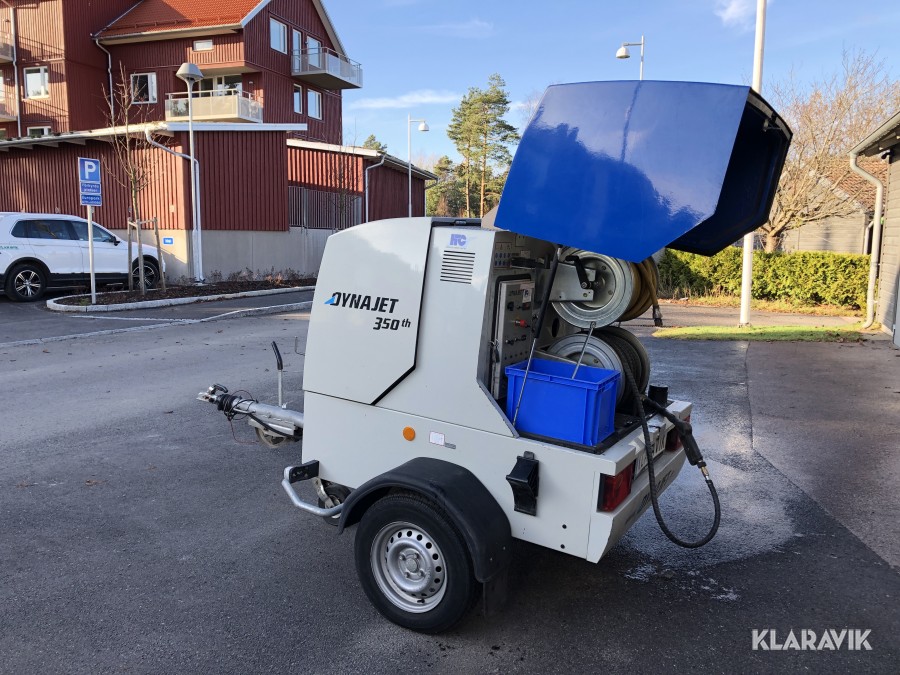 Högtryckstvätt på kärra Dynajet 350TH