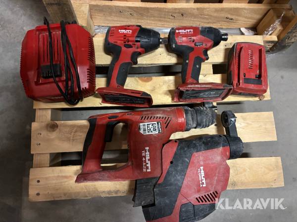 Handmaskiner Hilti Slagborr + Mutterknack