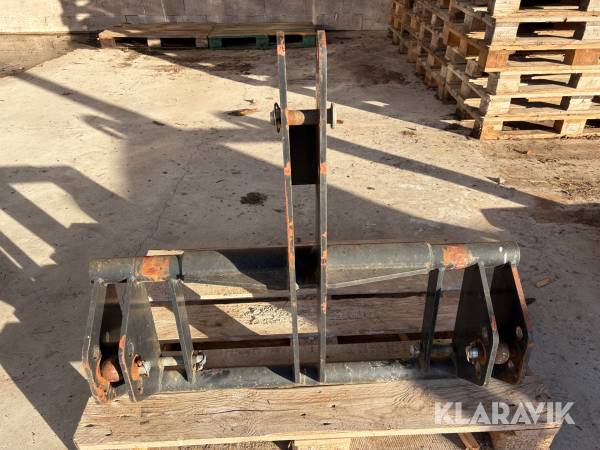 Redskapsadapter trepunkt-Trima XYZ