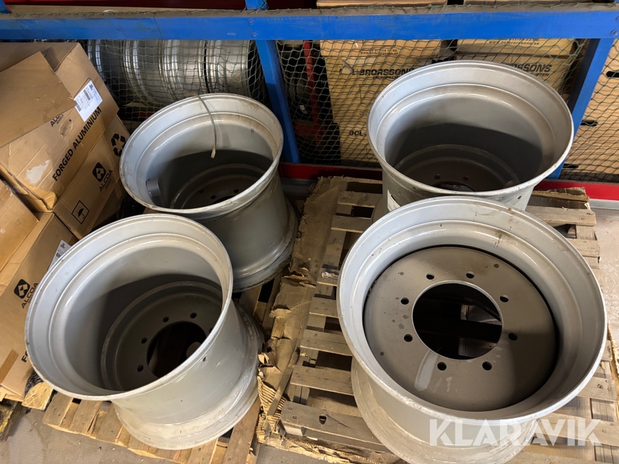 Vagnsfälgar Gripen Wheels Llanta 20.00-22.5.  4st