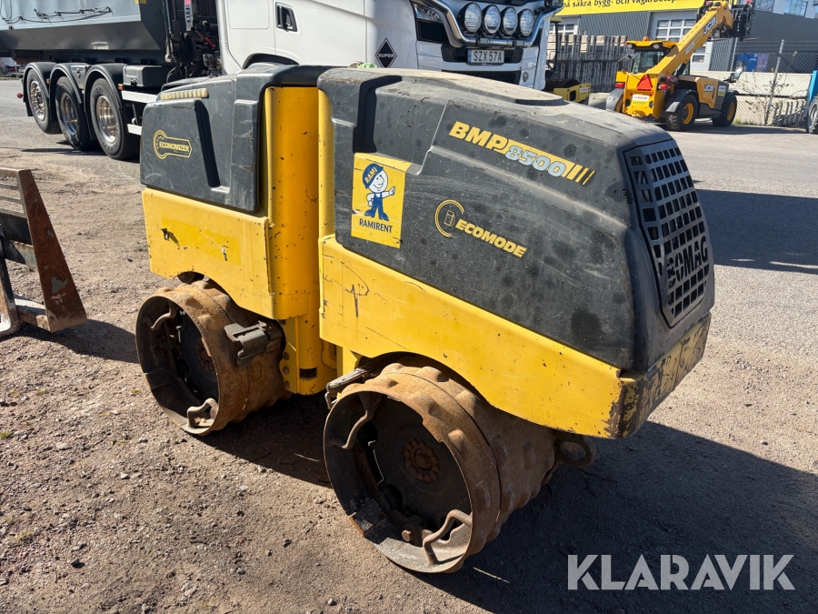 Vält Bomag BMP8500 fjärrstyrd