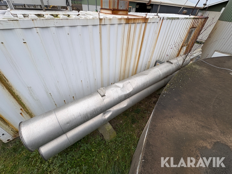 Värmeväxlare för flytgödsel med pump