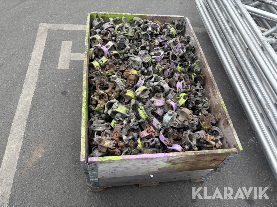 Rätvinklig koppling RV Layher / Burton 48mm - 200st