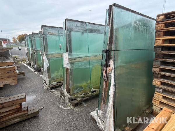 Padel glaspartier 4st 3000x2000x10mm