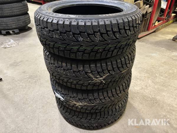 Dubbade vinterdäck 195/55 R16 Kumho WinterCraft ice Wi32. 4 st