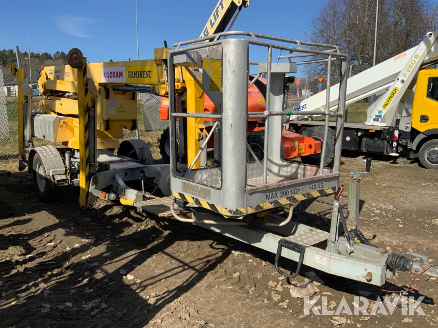 Släpvagnslift Omme 1830EBZX