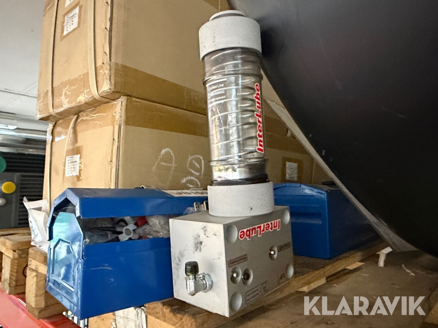 Centralsmörjning till hydraulhammare InterLube