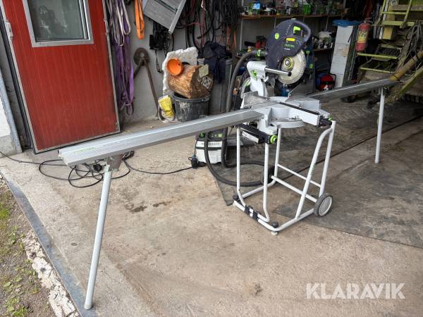 Kap & gersåg Festool KS120RED med dammsugare
