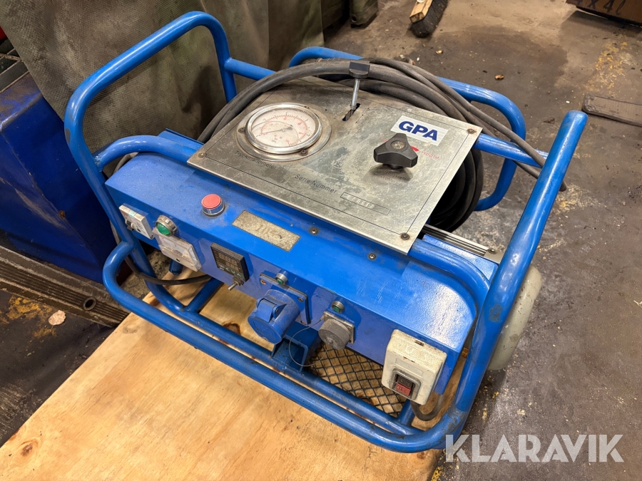 Provtryckning hydraulik