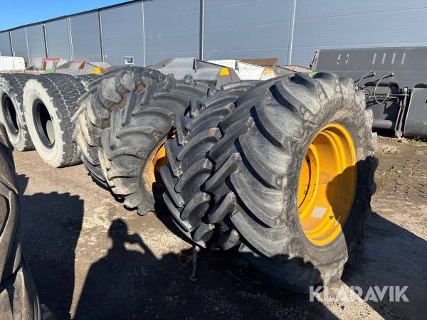 Dubbelmontage Alliance 540/65R30 2 par