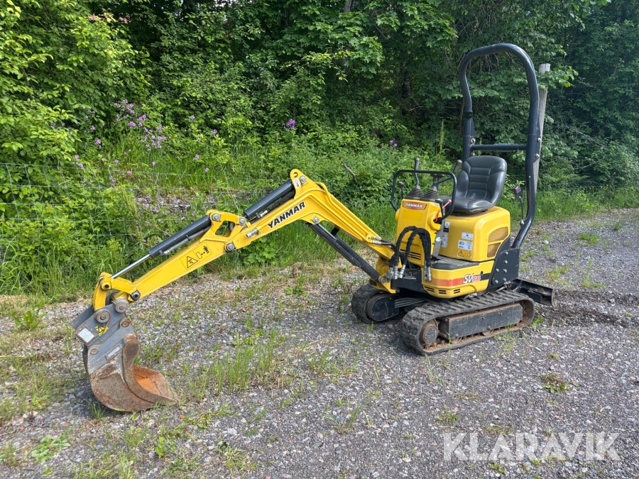 Kompaktgrävare Yanmar SV08-1A