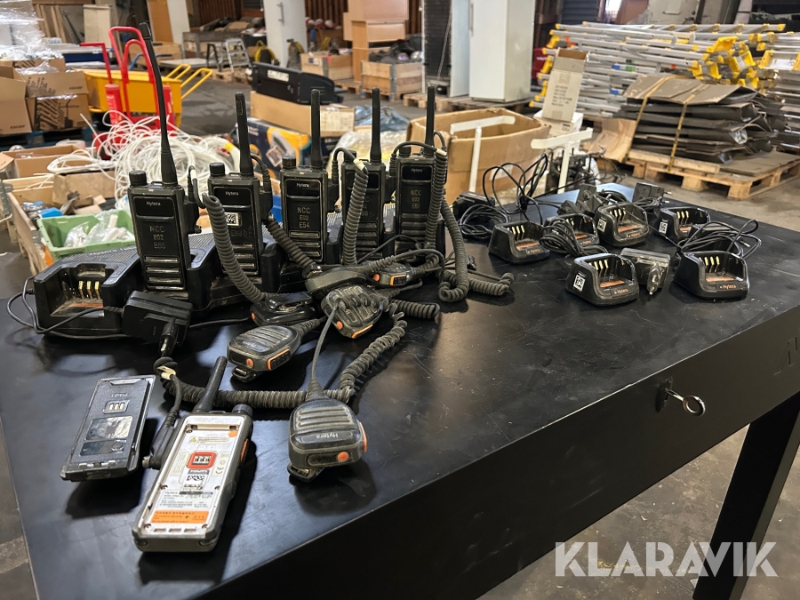 Komradio / walkie talkie Hytera HP 605 6 st