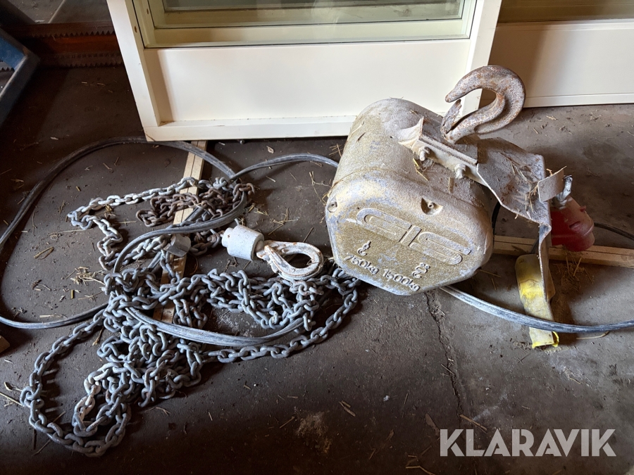 Kättingtelfer GIS 1500kg