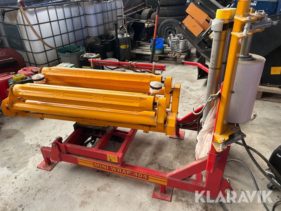 Småbalsplastare Tellefsdal A.S Mini Wrap 404