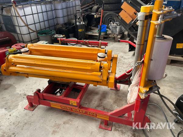 Småbalsplastare Tellefsdal A.S Mini Wrap 404
