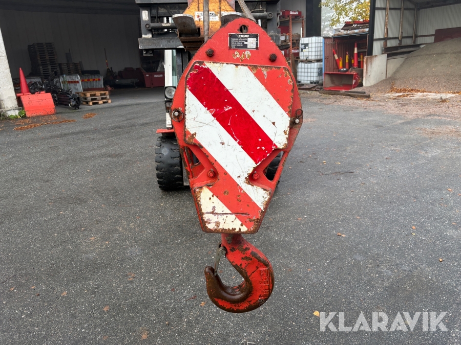 Lyftblock till mobilkran Faun med 32 tons kapacitet