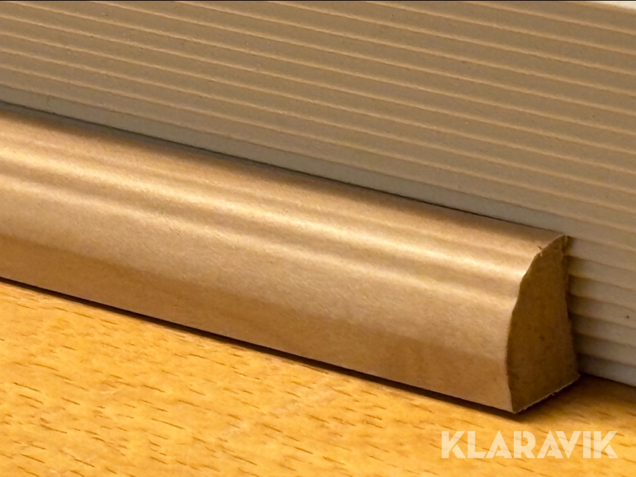 Smyglist folierad MDF Björk 15x10x2440mm 40st