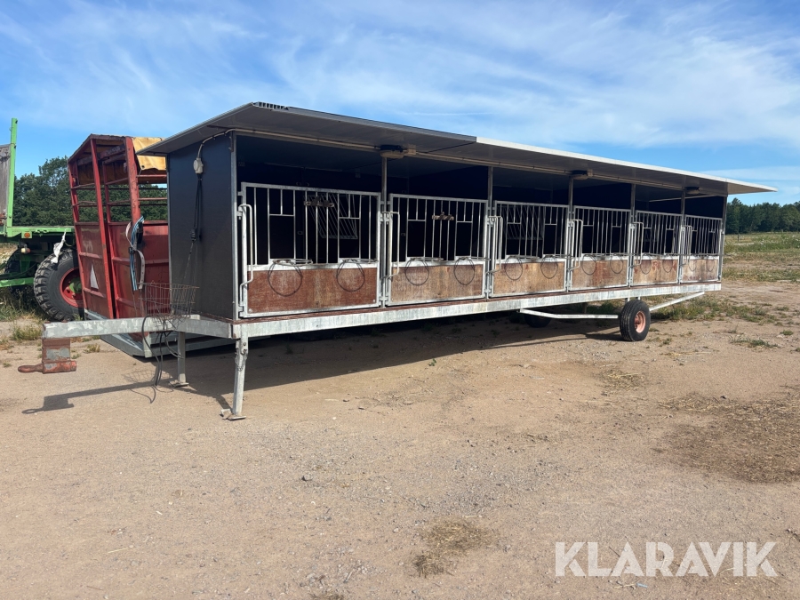 Kalvvagn med 6 platser