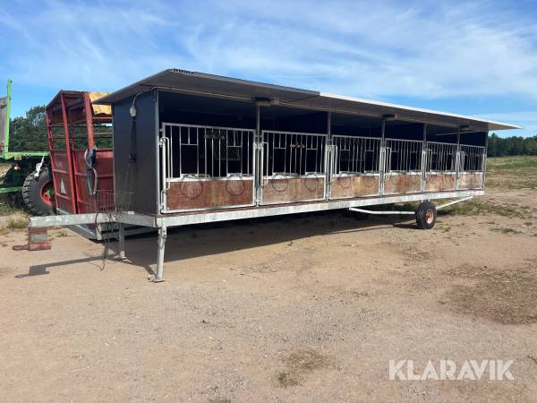 Kalvvagn med 6 platser