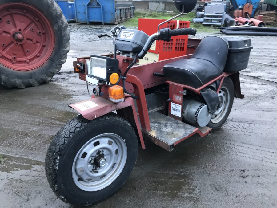 Elmoped med flak