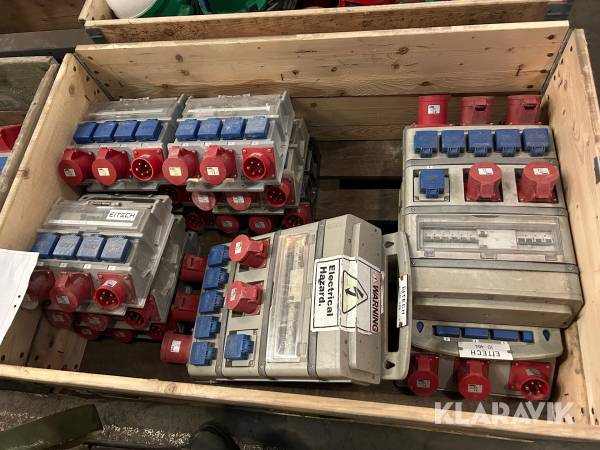 Undercentraler Garo 63, 32 & 16A 12 st