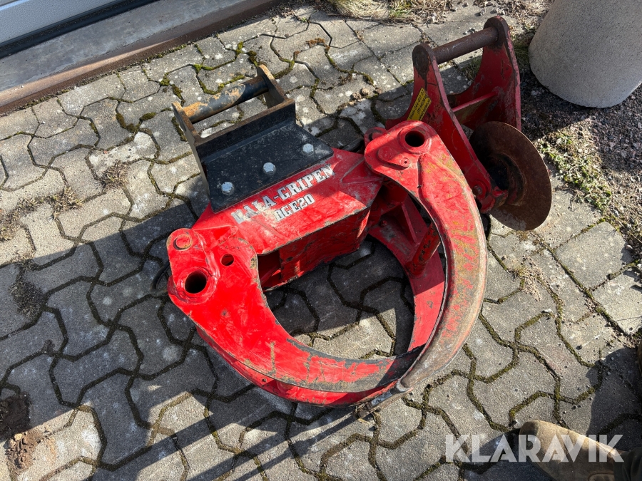 Grip & asfaltsskärare Dalagripen DGE20 & RF asfaltskärare med S40-fäste