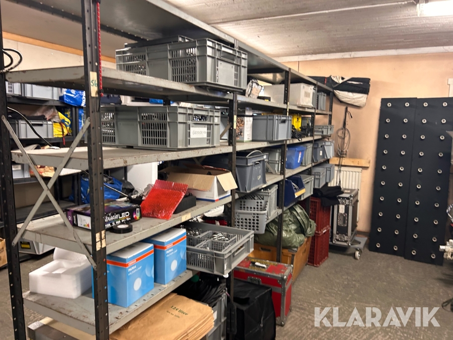 Stor ljusutrustning för professionell filminspelning