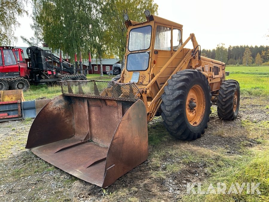 Hjullastare Volvo BM LM 841 med redskap