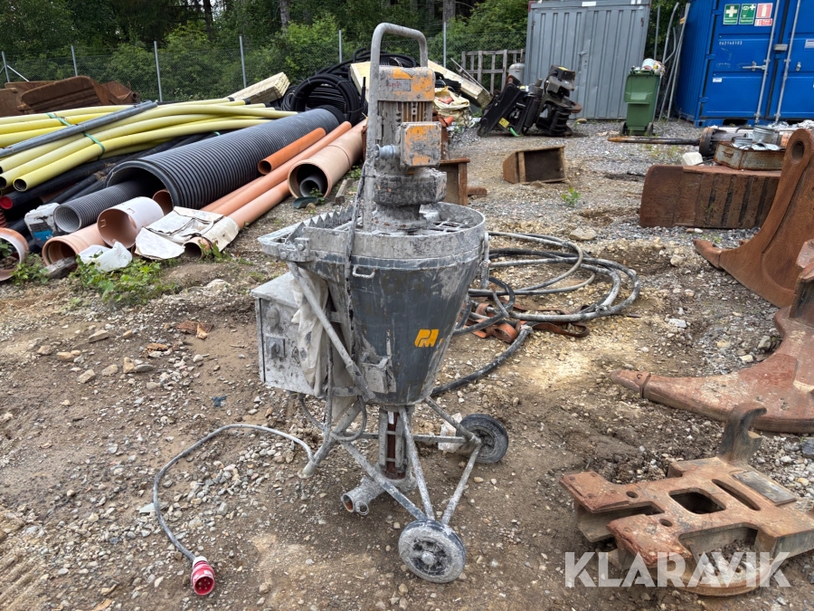 Betongpump GMBH Okänt
