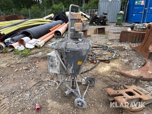 Betongpump GMBH Okänt