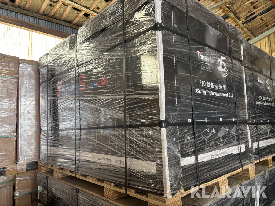 Solceller Trinasolar Vertex S 415W Glas/Silicon 36st