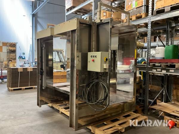 Lackbox PRESTIGE rostfri, inklusive ca 800 kg färg