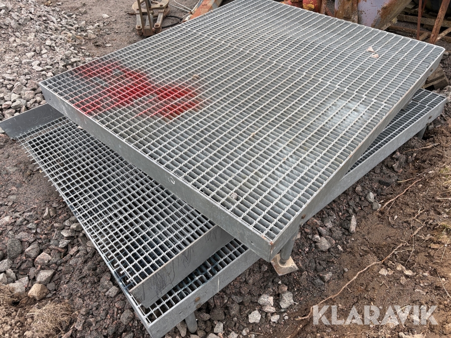 Handikappsramp/plattform 3st delar