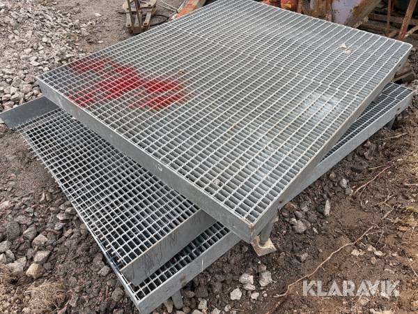 Handikappsramp/plattform 3st delar