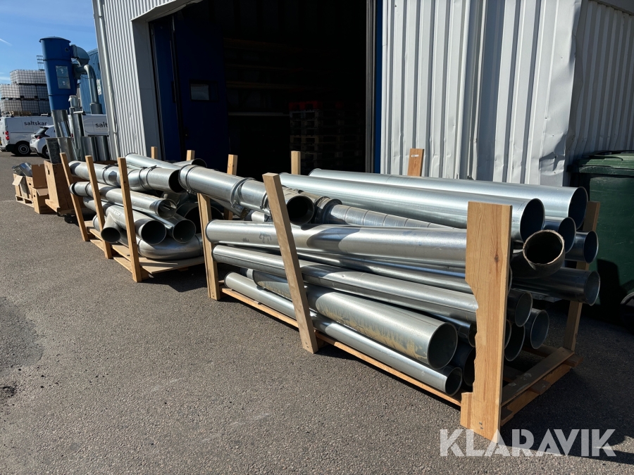 Ventilationsrör cirka 40 meter