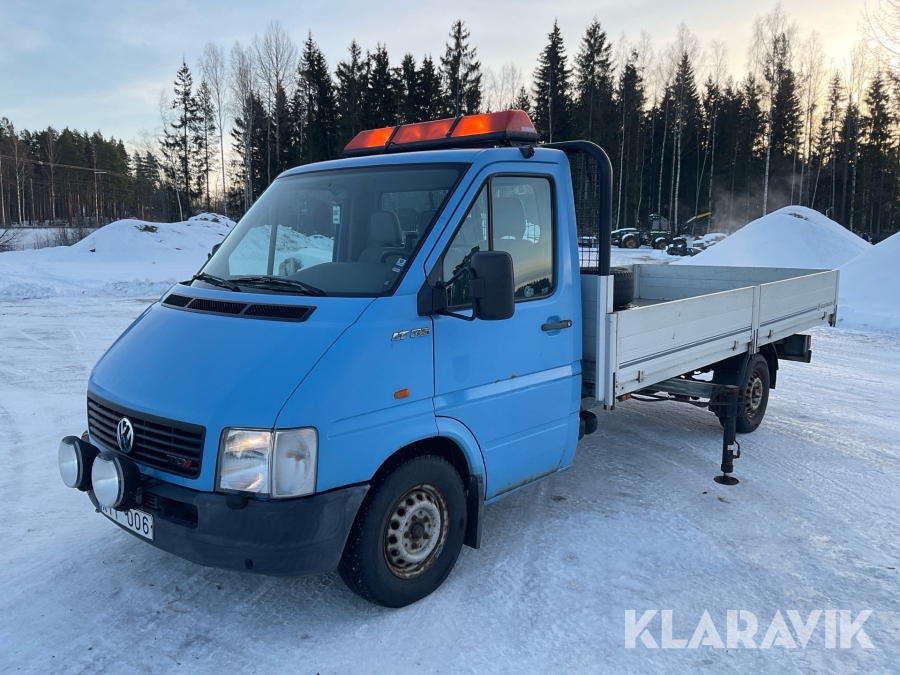 Pickup Volkswagen LT35 med kran