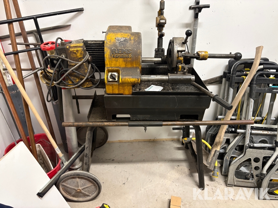 Rörgängsmaskin REMS Tornado