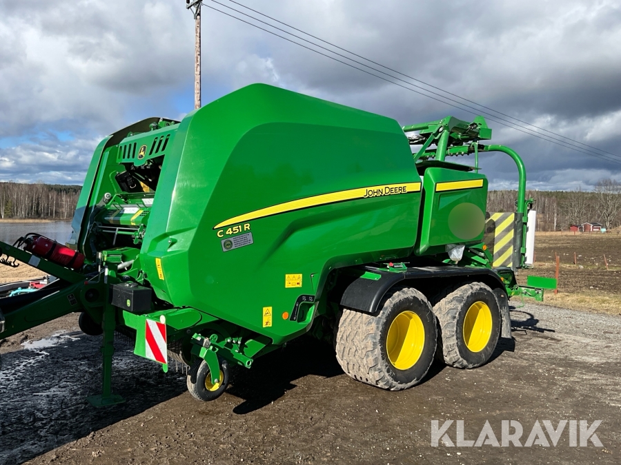 Rundbalspress/Kombipress John Deere C451R
